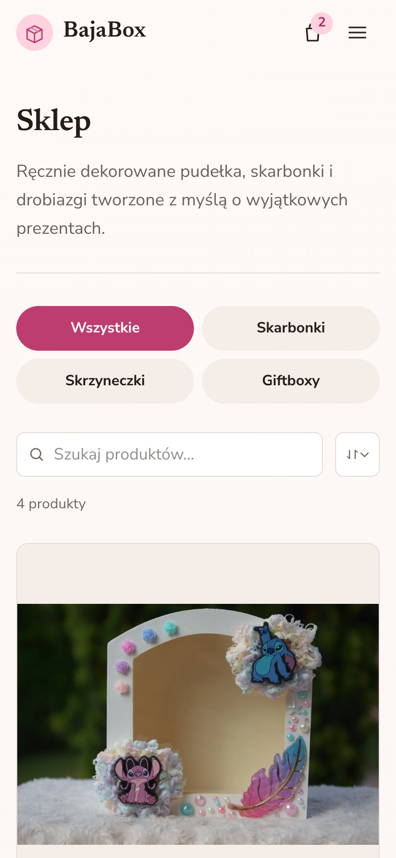 BajaBox — The store on mobile